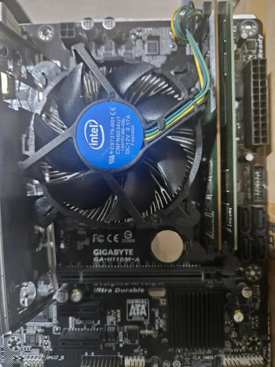 i5 6600 CPU H110M-A 메인보드 램 8기가 2개 팝니다 | 브랜드 중고거래